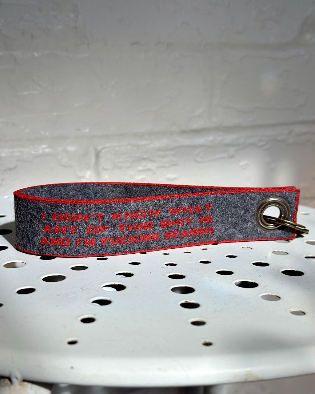 No, I Don’t Know How to F**king Drive - ITYSL Keychain