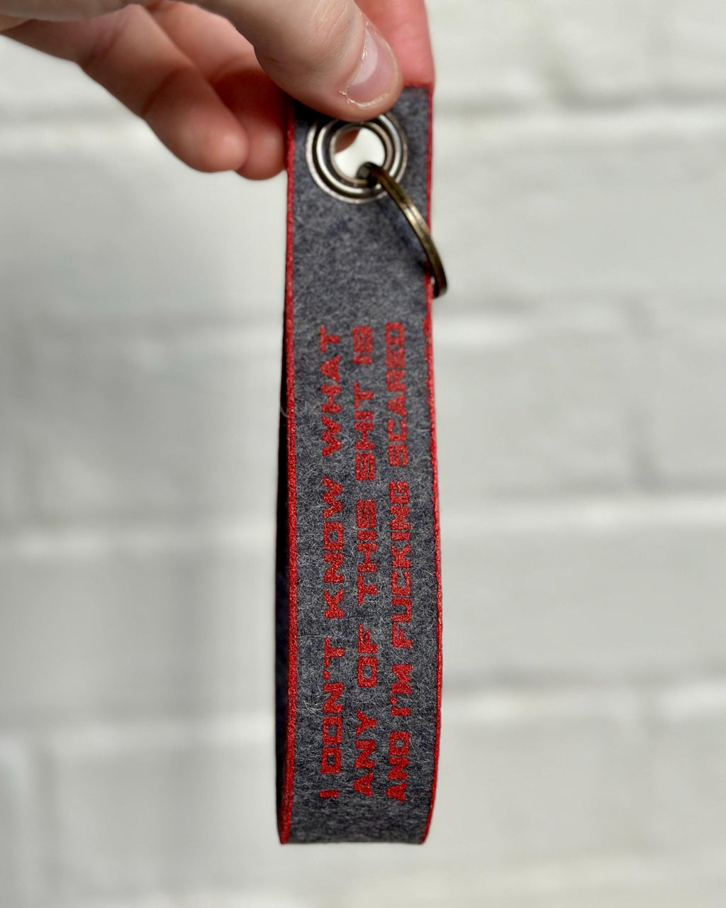 No, I Don’t Know How to F**king Drive - ITYSL Keychain