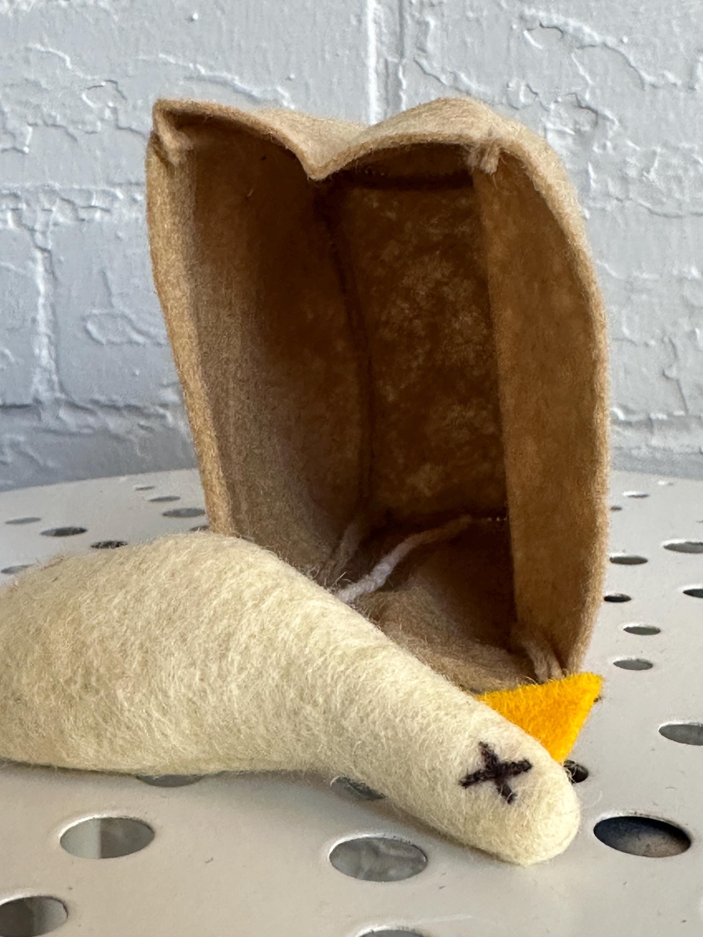 Dead Dove DO NOT EAT | Arrested Development Inspired Felt Plush | Unique Cat Toy | Novelty Christmas Ornament