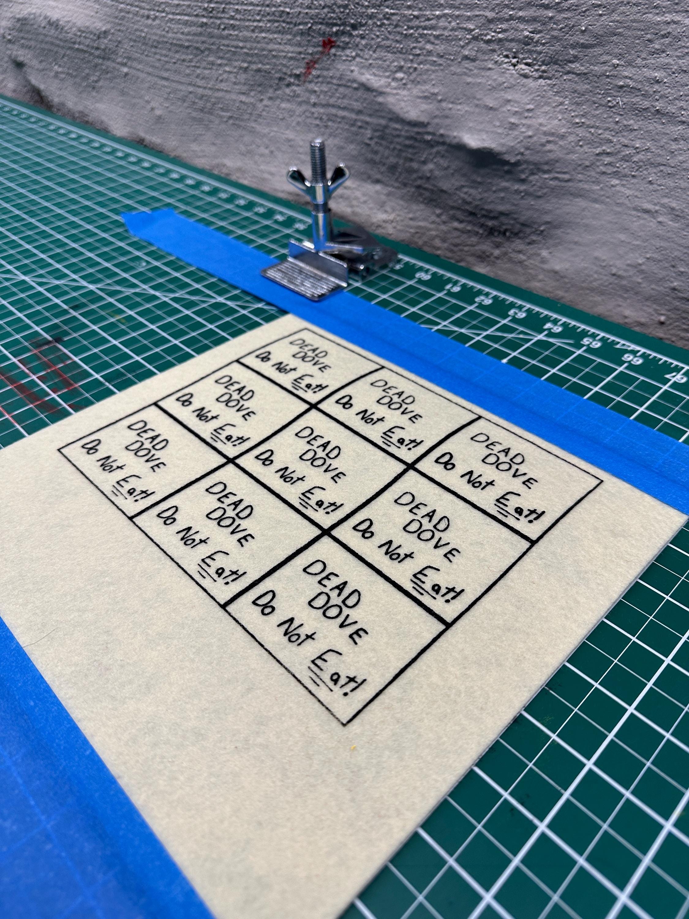 Dead Dove DO NOT EAT | Arrested Development Inspired Felt Plush | Unique Cat Toy | Novelty Christmas Ornament