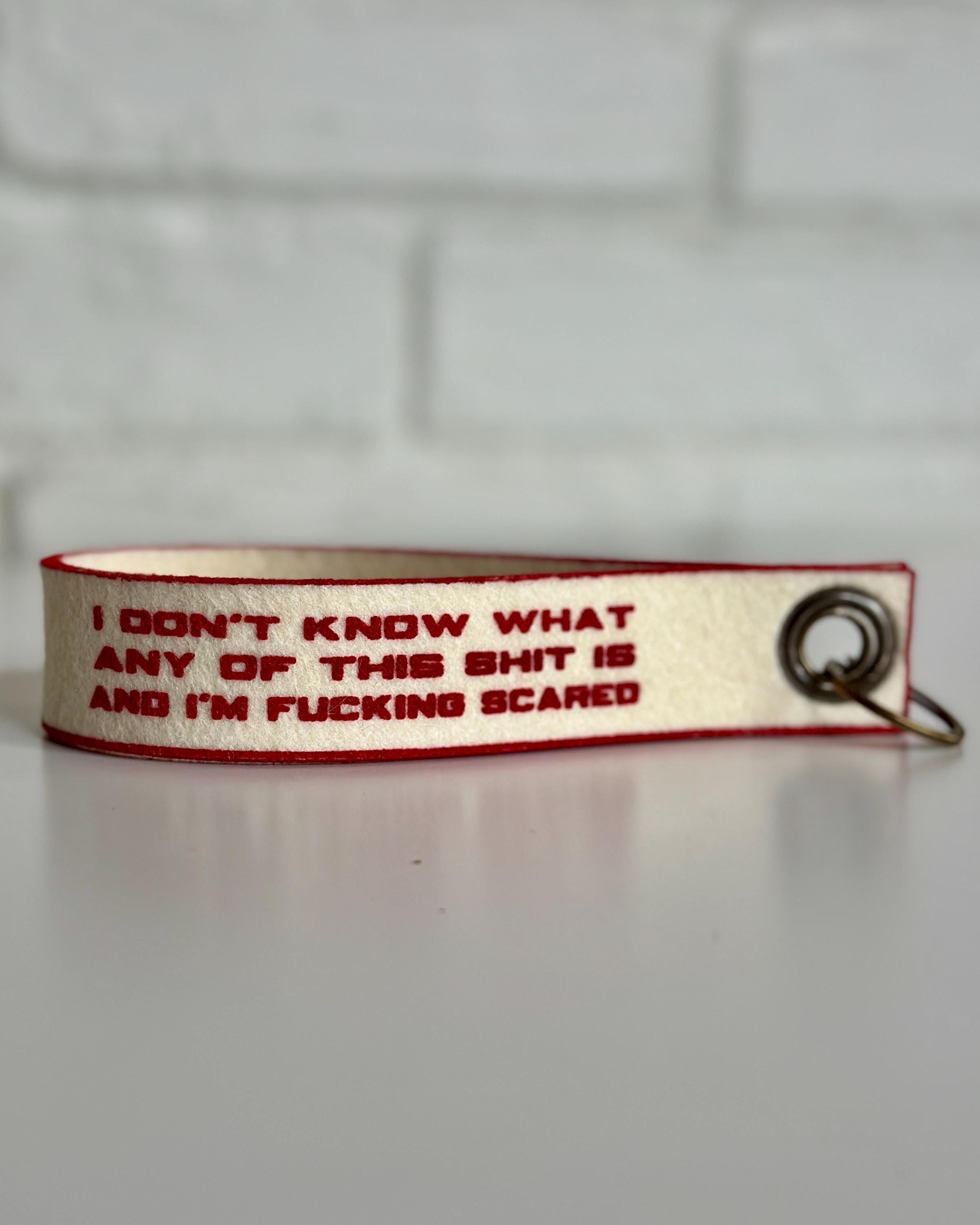 No, I Don’t Know How to F**king Drive - ITYSL Keychain